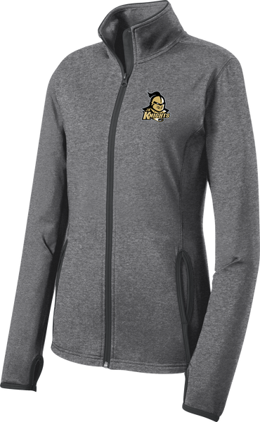Jr. Knights Ladies Sport-Wick Stretch Contrast Full-Zip Jacket