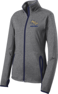 North Broward Prep Ladies Sport-Wick Stretch Contrast Full-Zip Jacket