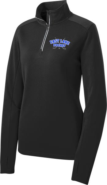 East Lake Eagles Hockey Ladies Sport-Wick Textured 1/4-Zip Pullover