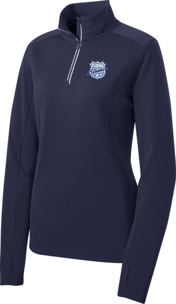 Florida Alliance Ladies Sport-Wick Textured 1/4-Zip Pullover