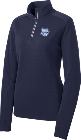Florida Alliance Ladies Sport-Wick Textured 1/4-Zip Pullover