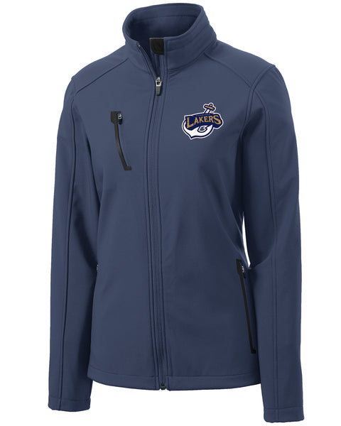 Sheboygans Lakers Ladies Welded Soft Shell Jacket