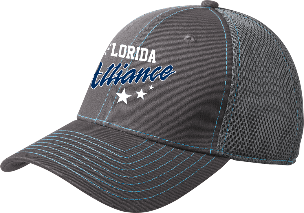Florida Alliance Hockey Mesh Contrast Stitch Cap