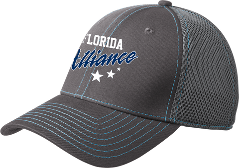 Florida Alliance Hockey Mesh Contrast Stitch Cap