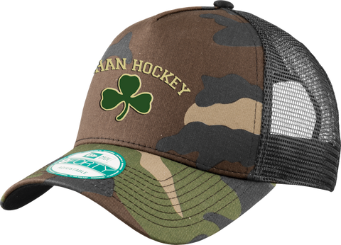 Bishop Feehan New Era Snapback Trucker Camo Cap