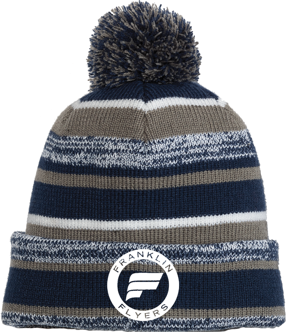 Franklin Flyers NewEra Sideline Pom Pom Beanie