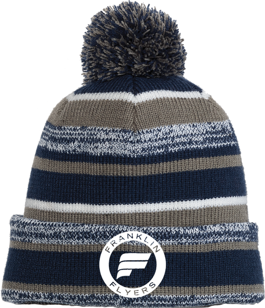 Franklin Flyers NewEra Sideline Pom Pom Beanie