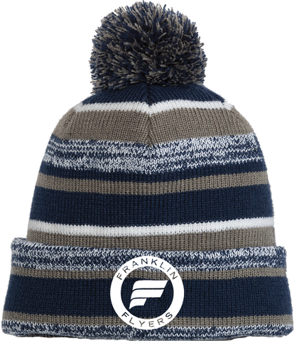 Franklin Flyers NewEra Sideline Pom Pom Beanie