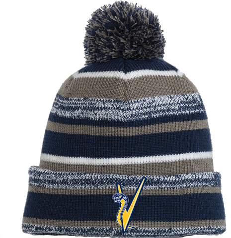 Sarasota Vipers Baseball Sideline Pom Pom Beanie