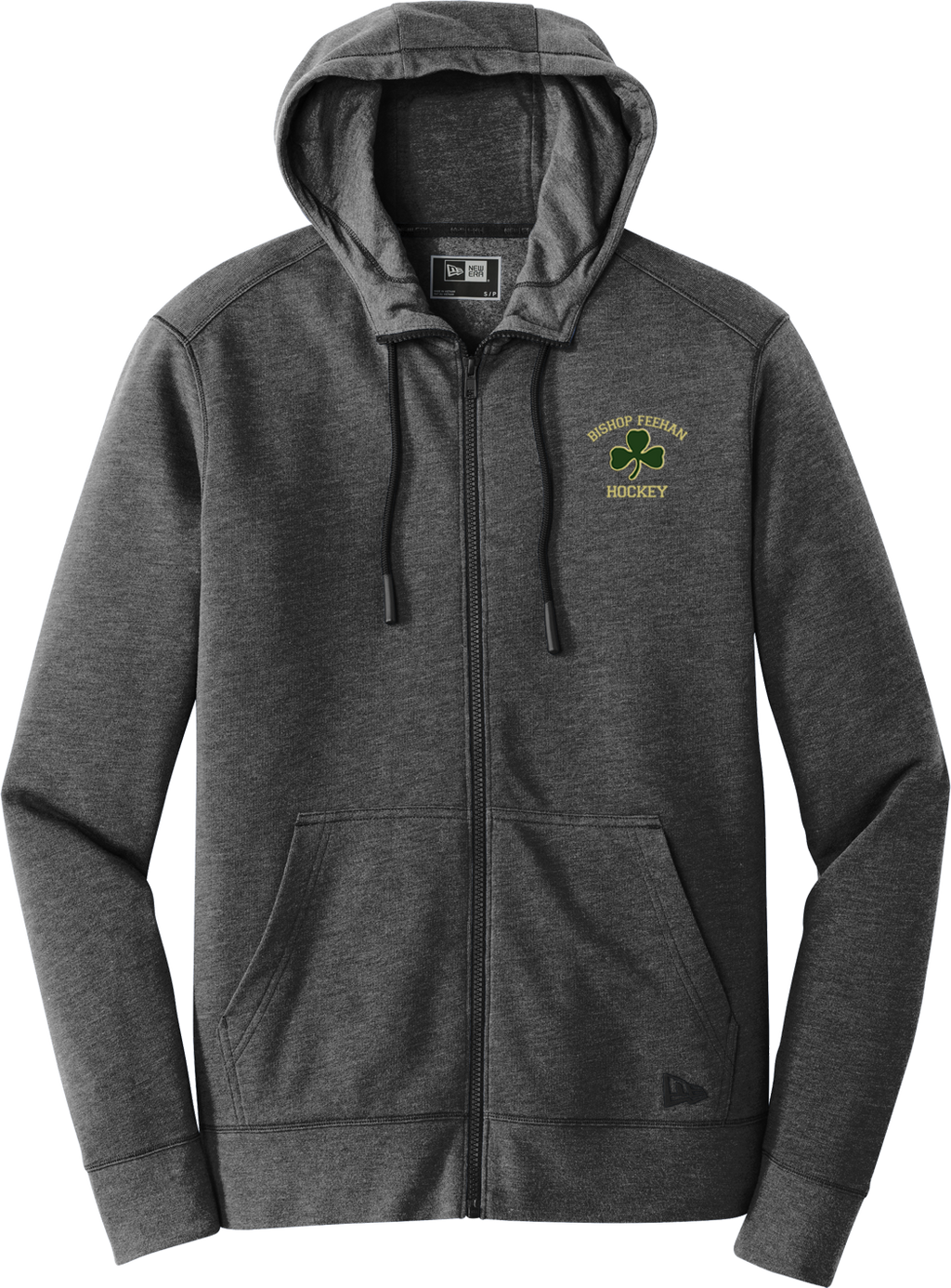 Bishop Feehan NewEra Tri-Blend Fleece Full-Zip Hoodie