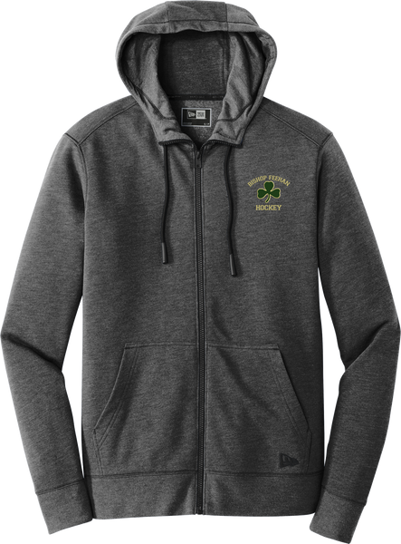 Bishop Feehan NewEra Tri-Blend Fleece Full-Zip Hoodie