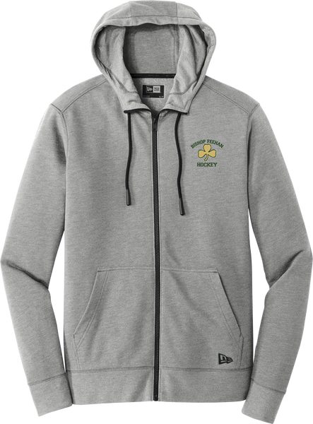 Bishop Feehan NewEra Tri-Blend Fleece Full-Zip Hoodie