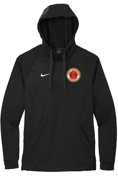 Red Raiders Hockey Nike Therma-FIT Pullover Fleece Hoodie
