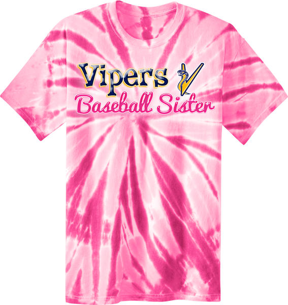 Sarasota Vipers Baseball Sister Tye-Dye Tee