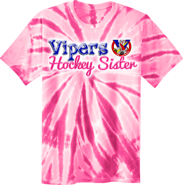 Vipers Hockey Sister Tye-Dye T-Shirt