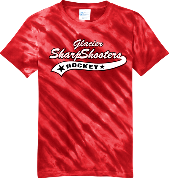 Sharp Shooters Tiger Strip Tye-Dye T-Shirt