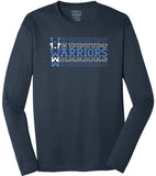 Warriors Lacrosse Long Sleeve Performance Tee