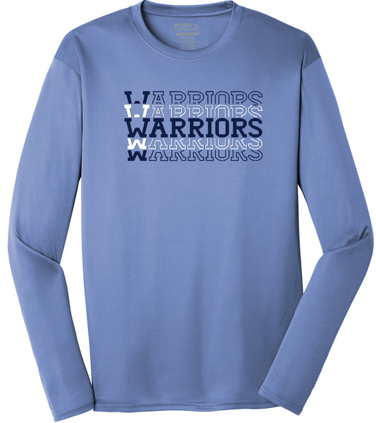 Warriors Lacrosse Long Sleeve Performance Tee