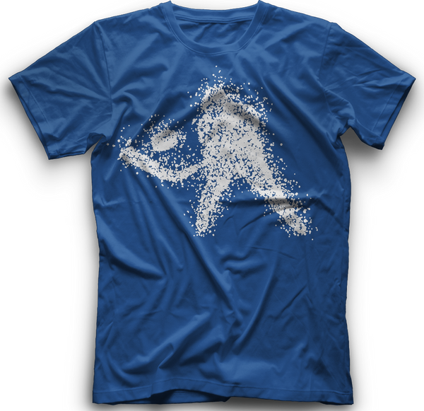 Snow Shower Hockey T-Shirt - Light Royal