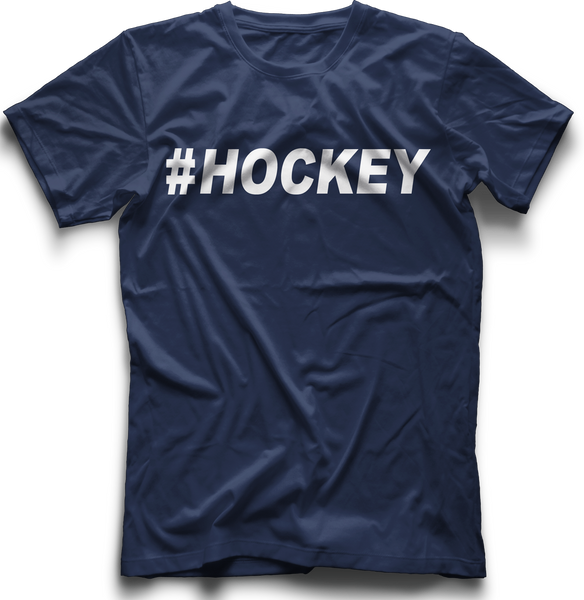 #HOCKEY T-Shirt - Navy
