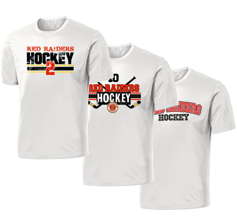 Red Raiders Hockey Hat Trick Dri-Fit Custom T-Shirt Set