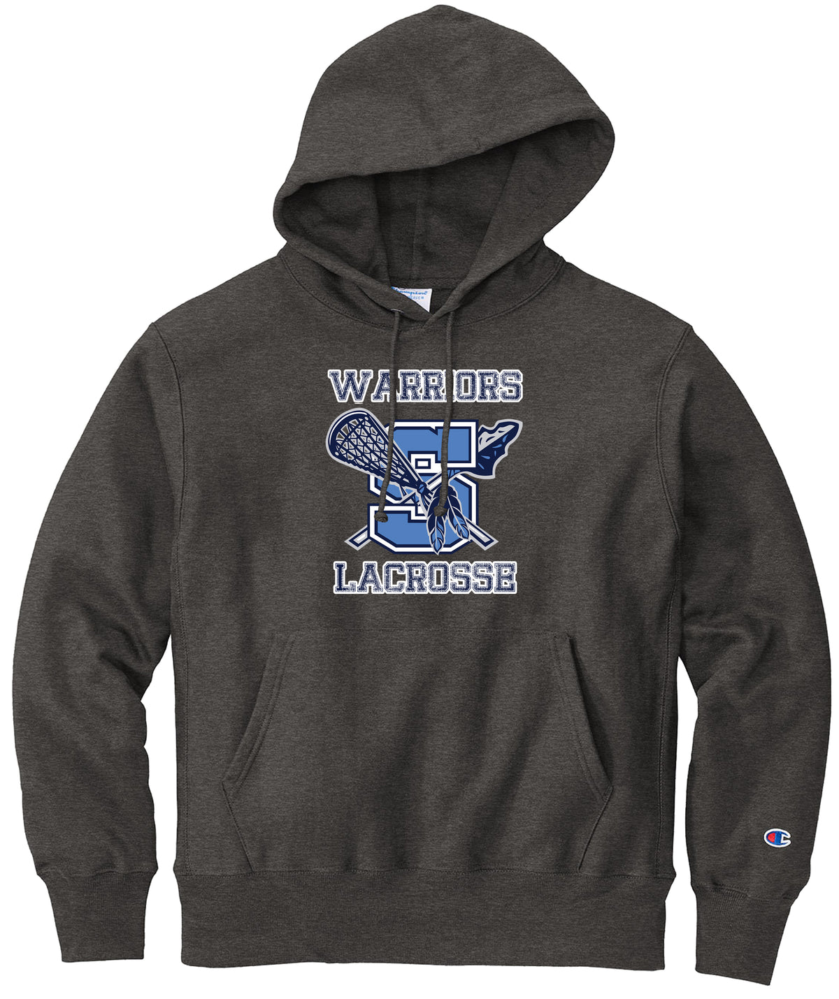 Warriors Lacrosse Champion Reverse Weave Hoodie