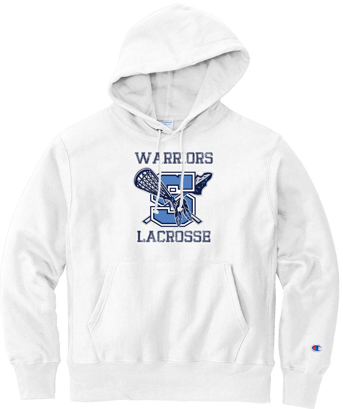 Warriors Lacrosse Champion Reverse Weave Hoodie