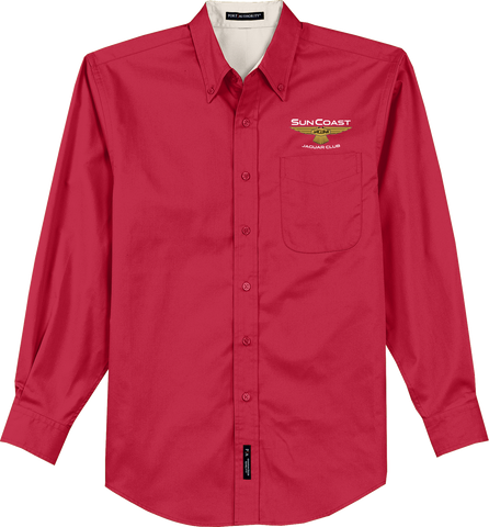 Sun Coast Jaguar Club Easy Care Long Sleeve Shirt