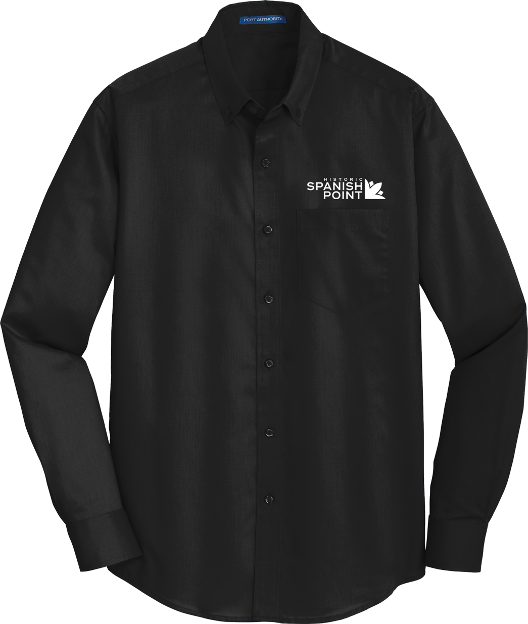 Spanish Point Mens Long Sleeve SuperPro Twill Shirt