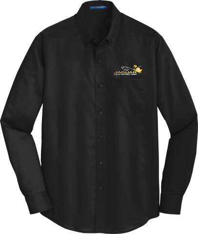 Jaguar Club of Southwest Florida Mens Long Sleeve Twill Pocket Shirt