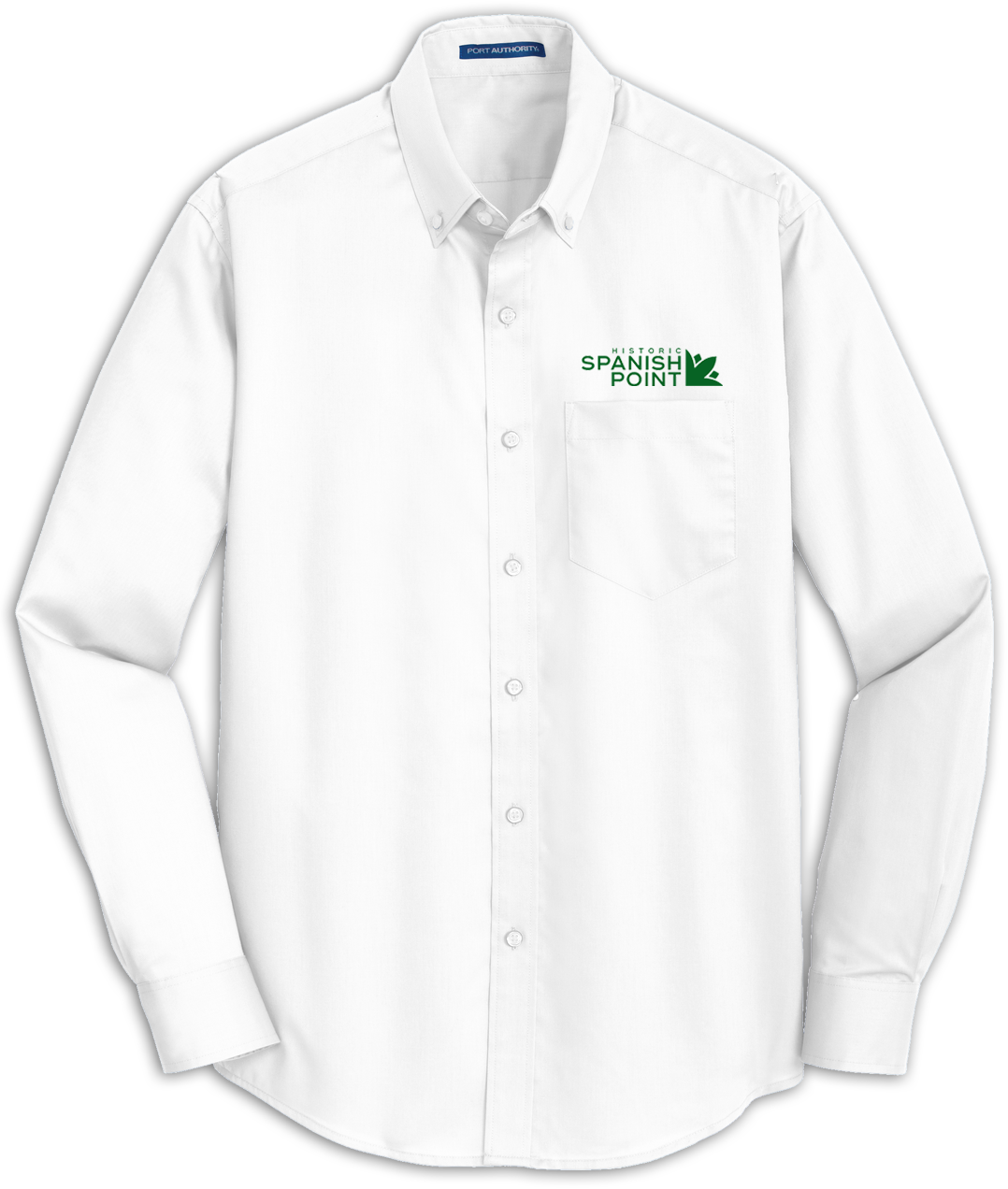 Spanish Point Mens Long Sleeve SuperPro Twill Shirt