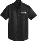 Spanish Point Mens Short Sleeve SuperPro Twill Shirt