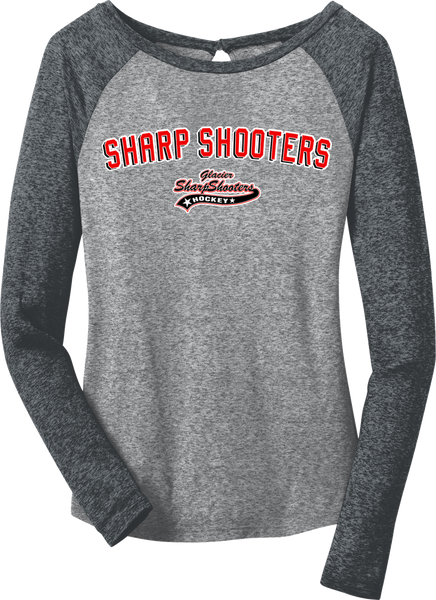 Sharp Shooters Block Microburn Long Sleeve Raglan Tee