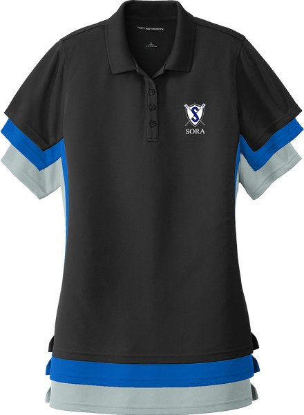 South Orlando Rowing Association Ladies UV PROTECT Micro-Mesh Polo
