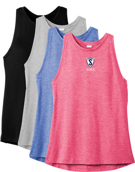 South Orlando Rowing Association Ladies PosiCharge Tri-Blend Wicking Tank