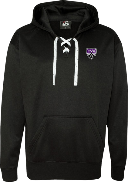 New England Hockey Club Polyester Lace Hoodie