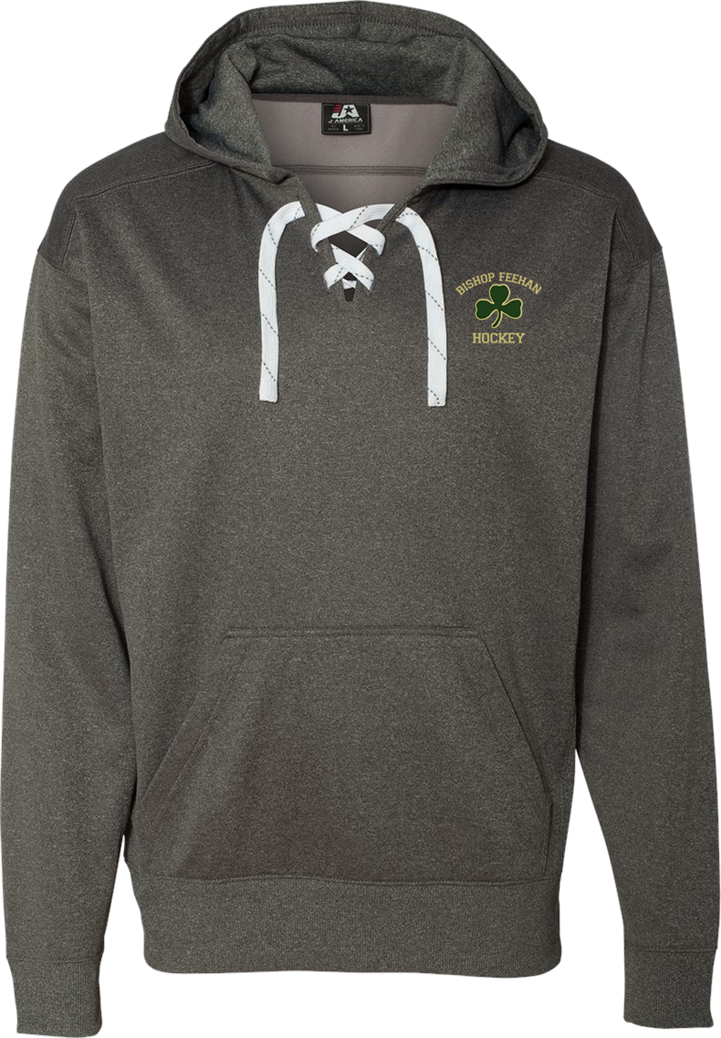 Bishop Feehan Hockey Polyester Lace Up Hoodie