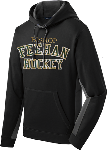 Bishop Feehan Sport-Wick Fleece Colorblock Hoodie