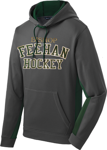 Bishop Feehan Sport-Wick Fleece Colorblock Hoodie