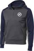 Franklin Flyers Prep Colorblock 1/4-Zip Hooded Sweatshirt