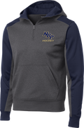 North Broward Prep Colorblock 1/4-Zip Hooded Sweatshirt