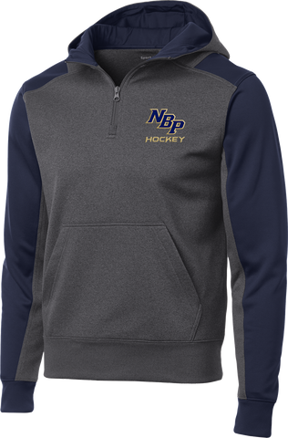 North Broward Prep Colorblock 1/4-Zip Hooded Sweatshirt