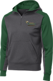 Palm Beach Panthers Colorblock 1/4-Zip Hooded Sweatshirt