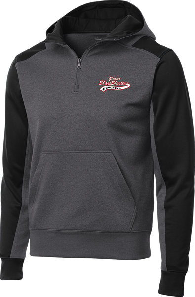 Sharp Shooters Colorblock 1/4-Zip Hooded Sweatshirt