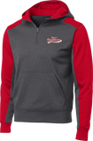 Sharp Shooters Colorblock 1/4-Zip Hooded Sweatshirt