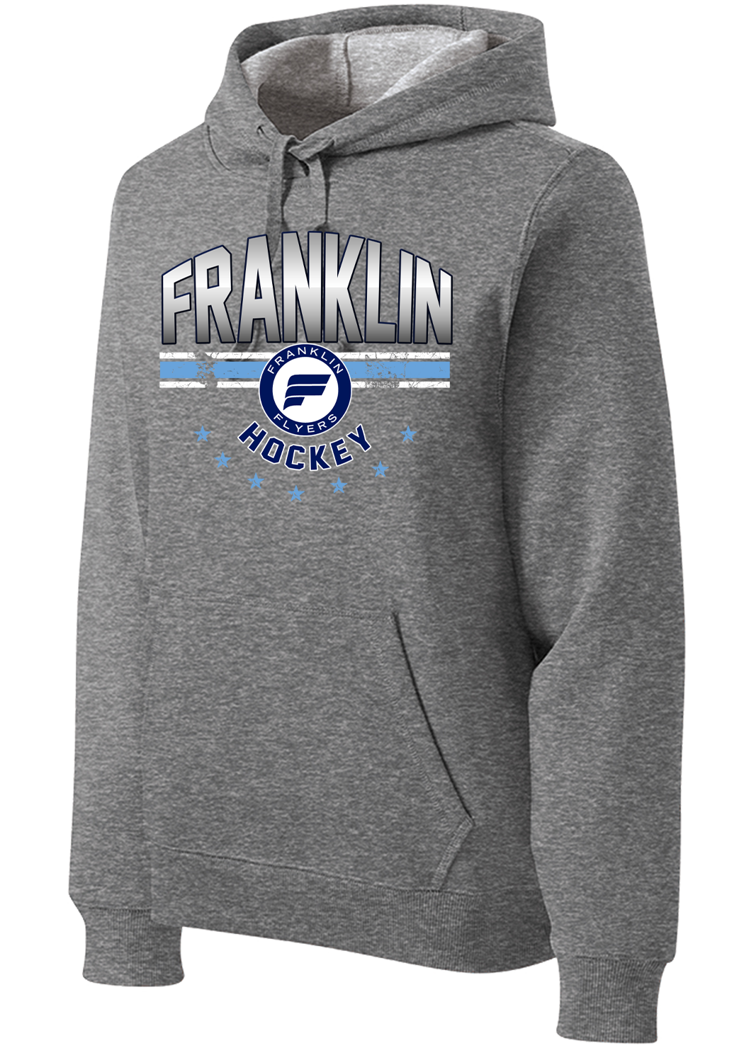 Franklin Flyers Hockey Gradient Pullover Sport Hoodie