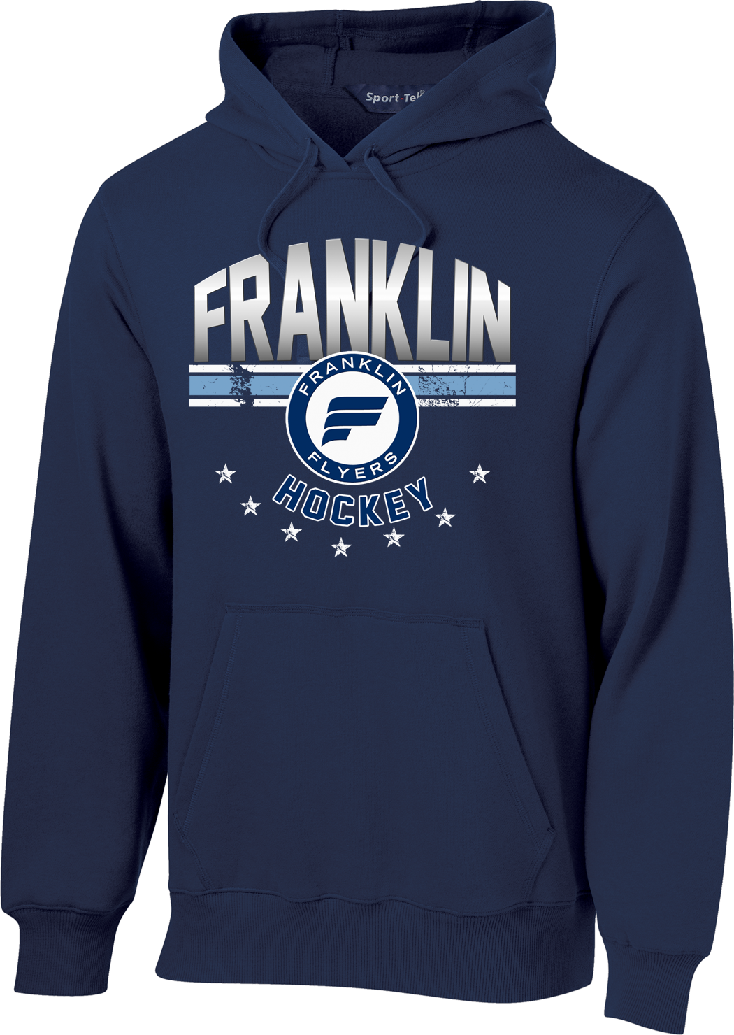Franklin Flyers Hockey Gradient Pullover Sport Hoodie