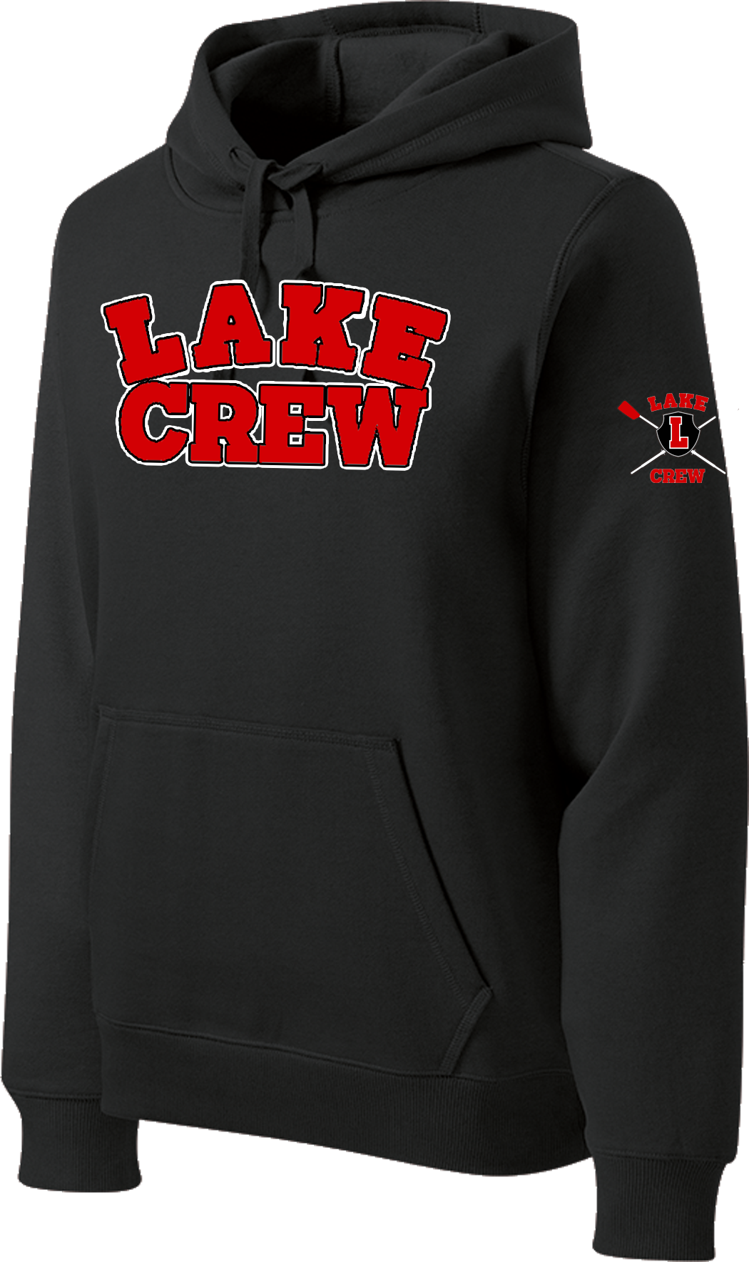 Lake Crew Printed Pullover Sport Hoodie