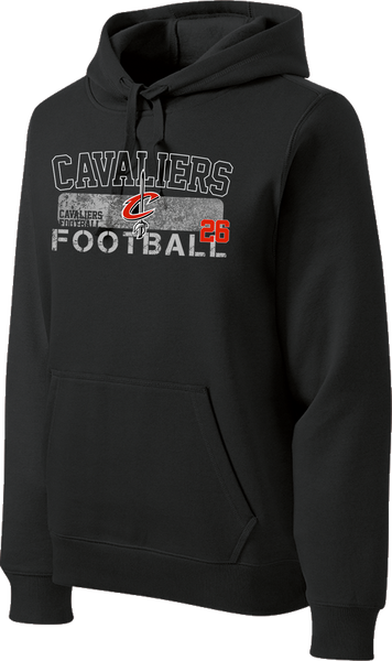 Cavaliers Football Printed Pullover Sport Hoodie