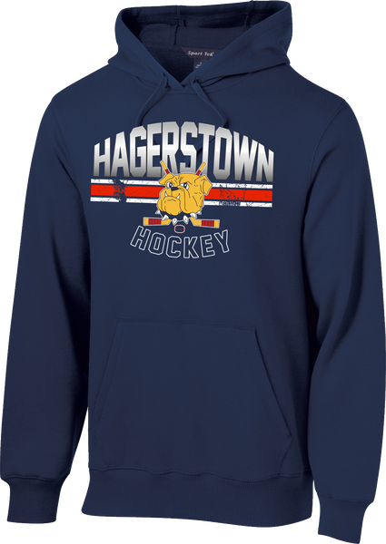 Hagerstown Bulldogs Hockey Gradient Pullover Sport Hoodie